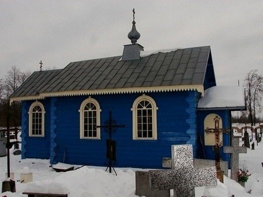 Terespol - cerkiew cmentarna.