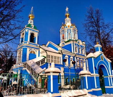 Церковь Михаила Архангела(Никольское-Архангельское)!!!