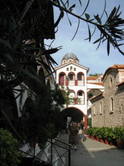 The monastery St.David - Evia