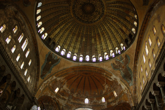 The Church of the Holy Wisdom (Hagia Sophia), Constantinople.