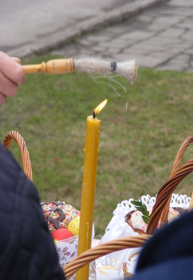 Wielka Sobota - Oświęcenie Paschy