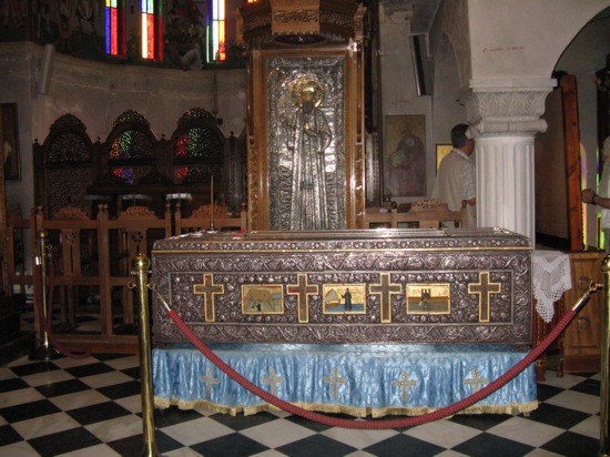 Relics of Saint Ephraim - Monastery of St. Ephraim