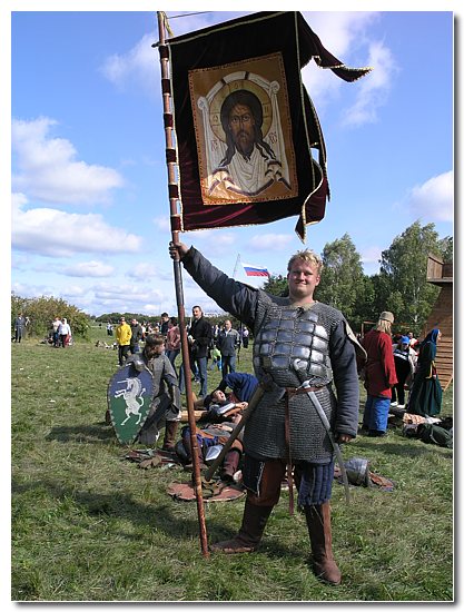 Ратник на Поле Куликовом