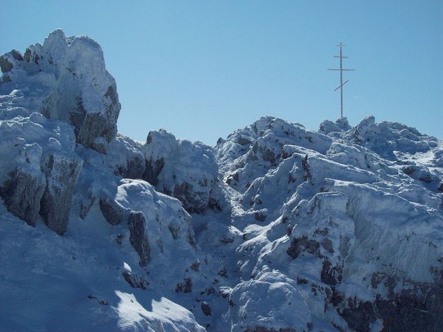 a cross - "The Saint Nikolas" peak