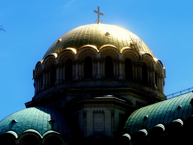 Dome of the Alexander Nevski Cathedral Sofia