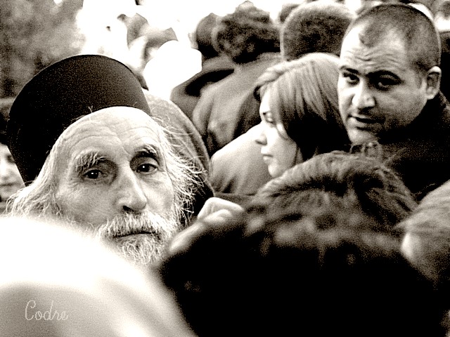Among us, passed a monk...