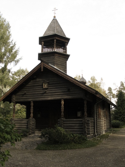 The cemetery chapel