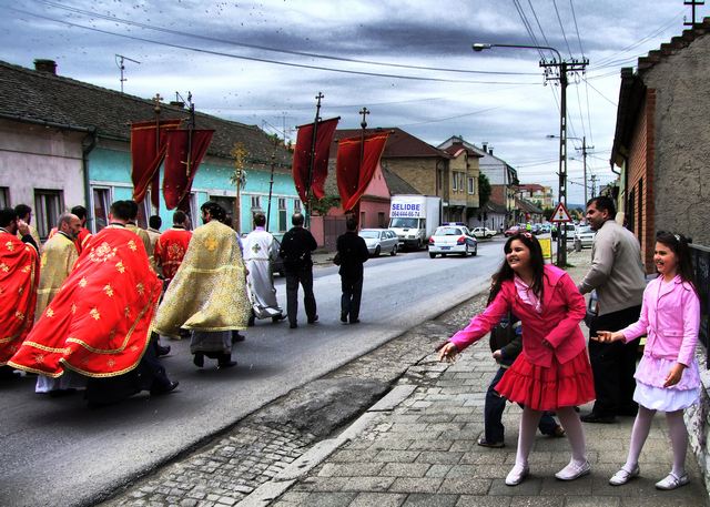 Спасовданска литија. Панчево.