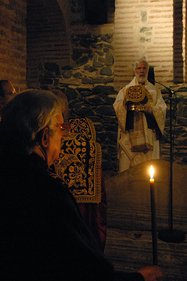 Great Entrance at the Crypt of the Great Martyr