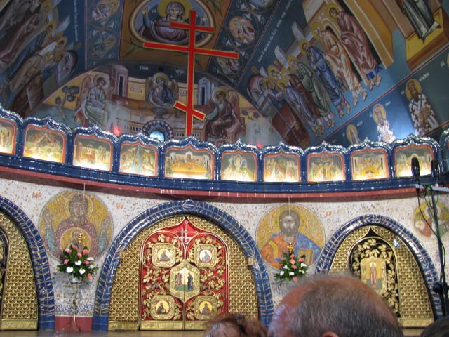 Wnętrze Soboru Św. Trójcy w Hajnówce-The interior of St. Council. Trinity Hajnowka