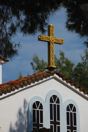Greece church in Hanioti