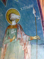 bmimv 
 Sfantul Hristofor-mucenicul cu cap de caine   Saint Hristofor, with a dog's face. 
2010-05-11 21:20:55