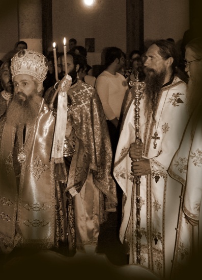 Литургија у манастиру Св. Јована Владимира