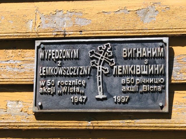 Wypędzonym z Łemkowszczyzny...