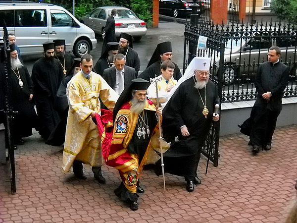 Patriarcha Teofil III w Polsce