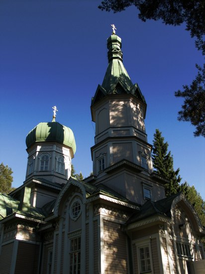 The church of Polvijärvi