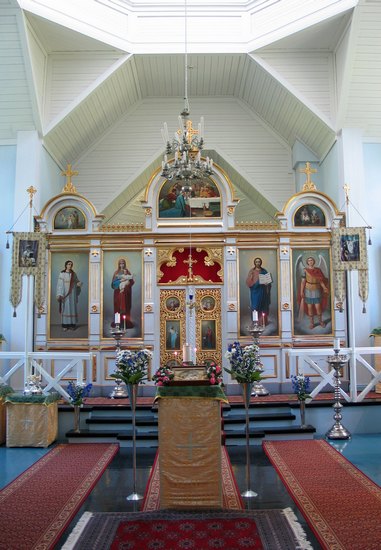 The church of Polvijärvi