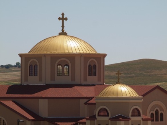 The Domes of St Luke