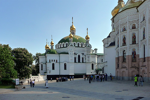 Kievo-Pecherskaya Lavra. St. Antoniy & Feodosiy church. 