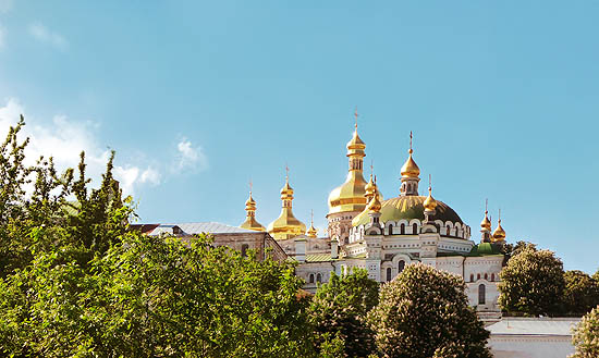 Kievo-Pecherskaya Lavra. St. Antoniy & Feodosiy church. #2