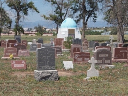 The Orthodox Corner of Riverside Cemetery Denver, CO