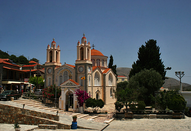 St Panteleimon church, Siana, Rhodes