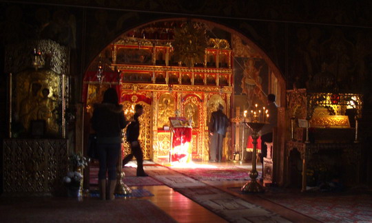 Mănăstirea Petru Vodă - interior