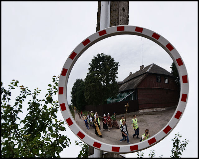 W lustrze...pielgrzymi -pilgrims