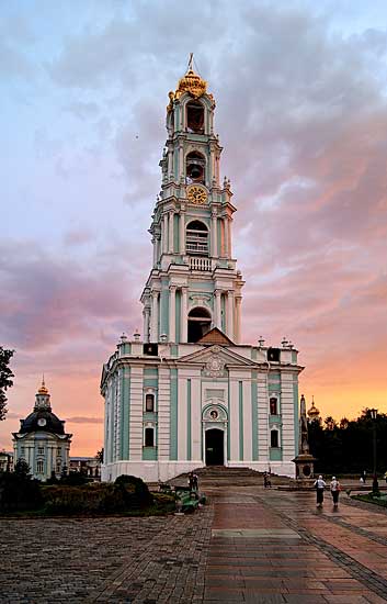 Колокольня. Троице-Сергиевой Лавры