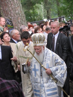 Patriarcha Bartolomeusz - Góra Grabarka 2010 rok