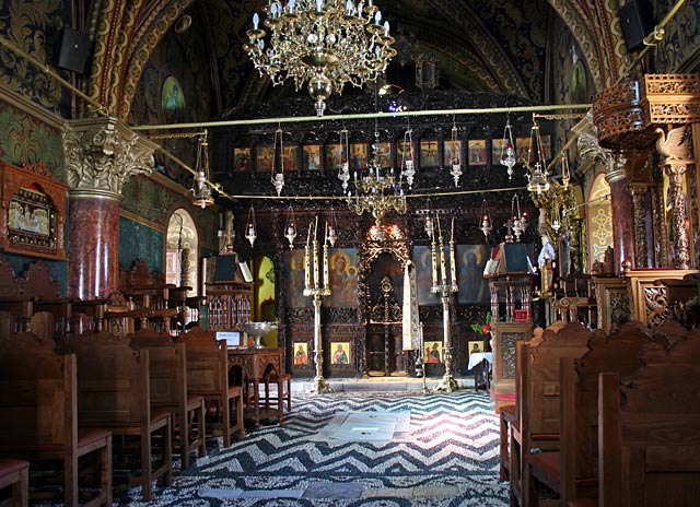 Tsambika Panagia moni monastery, Archaggelos, Rhodes