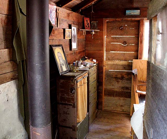 Blessed Seraphim's cell - St. Herman Monastery - Platina, CA
