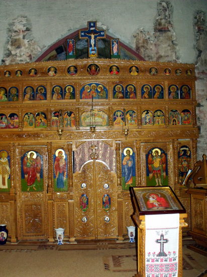 Mănăstirea Colţ (interior)