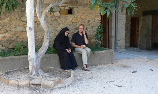 niedziela w monasterze Solan