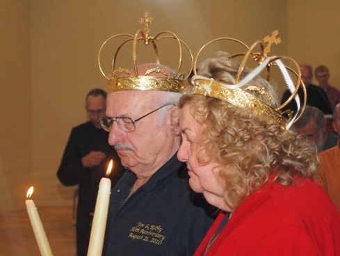 Joe and Kathy, 50 years of marriage between them and with God and the Church