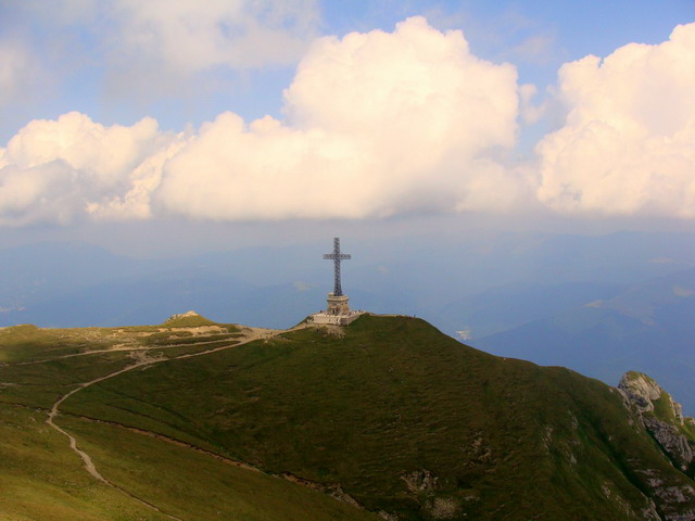 Crucea Eroilor de pe Vârful Caraiman
