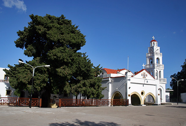Tsambika Panagia moni monastery, Archaggelos, Rhodes