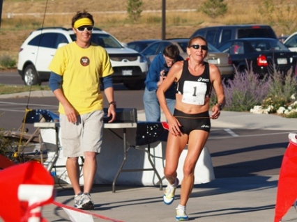 Constantina Dita, the Olympic Gold Medalist, wins the First Dom-Dash 6K Run