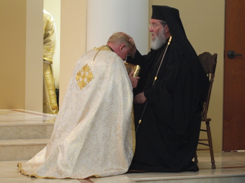 The Bishop's blessing of the Holy Bible