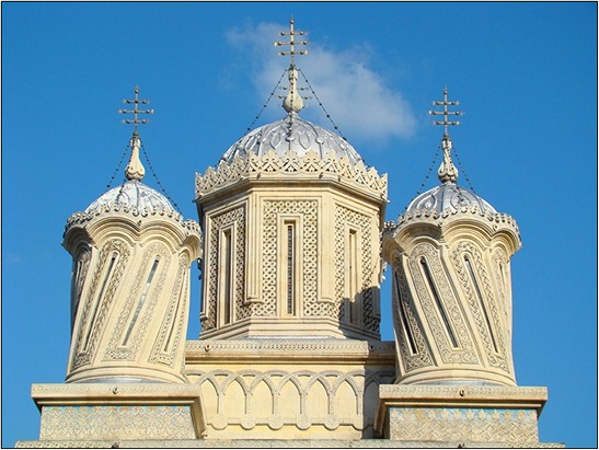 The  Cathedral  from Curtea de Arges