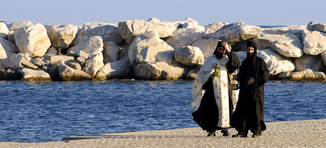 procession on st. Elijah – Vatopedi, Mt. Athos 