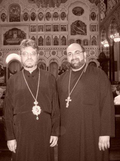 Dom Jeremias de Aspendos e Padre Daniel de Oliveira
