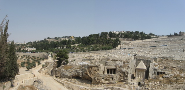 Valley of Jehosaphat and the Olives Mountain