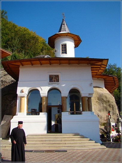 Namaiesti Monastery - located in a rock carved in ancient times