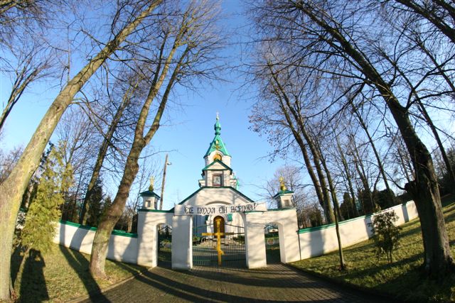 Orthodox church in Ryboly, Poland