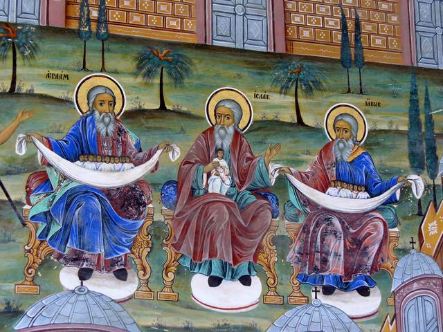 Wall painting in the Rila Monastery