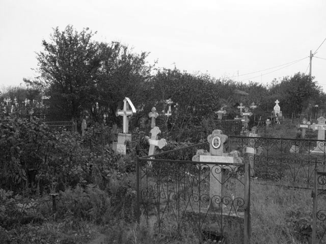 Cimitirul parasit din satul populat !