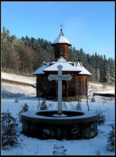 Biserica de lemn a Mănăstirii Sf. Daniil Sihastrul