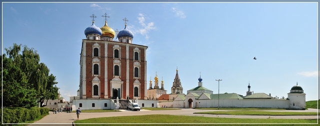 Рязань. Кремль//Ryazan. The Kremlin.