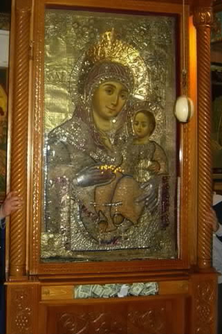 Icoana Maicii Domnului din Biserica Nasterii Domnului - Betleem.